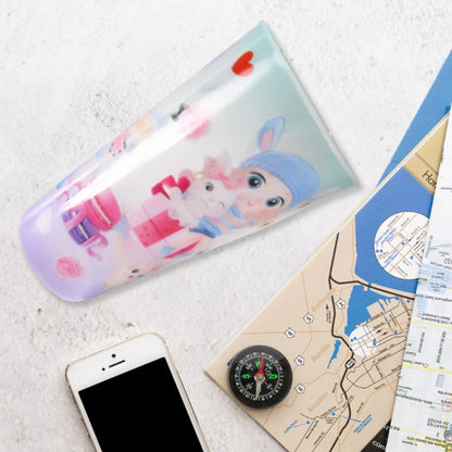 The vibrant LED light-up bottle ready for school or a fun picnic adventure.