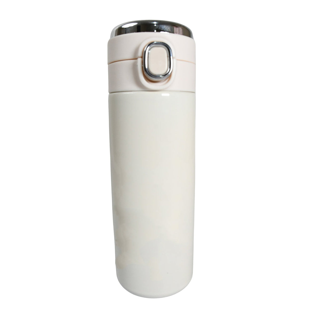 A person holding the portable and leak-proof Smart Insulated Water Bottle, ideal for daily use.